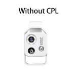 Digital 200X Microscope Lens for Smartphones - White without CPL