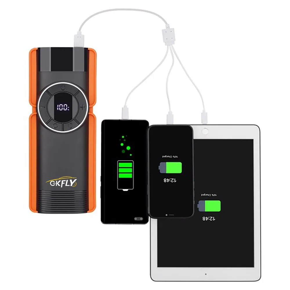 GKFLY-14000mAh-Car-Jump-Starter-4-In-1-Pump-Air-Compressor-1000A-Starting-Device-Power-Bank-4