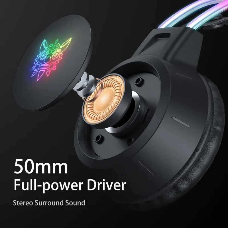 ONIKUMA-X15-Pro-Over-Ear-Headphones-Gaming-Headset-Wired-Cancelling-Earphones-Pink-Cat-Ears-Rgb-Light-4
