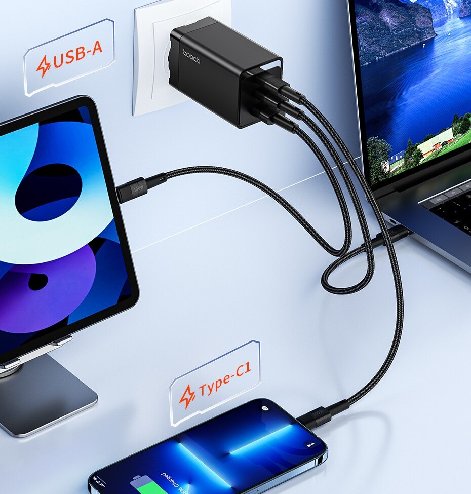 USB Type C Fast Charger For iPhone Abra Mobility